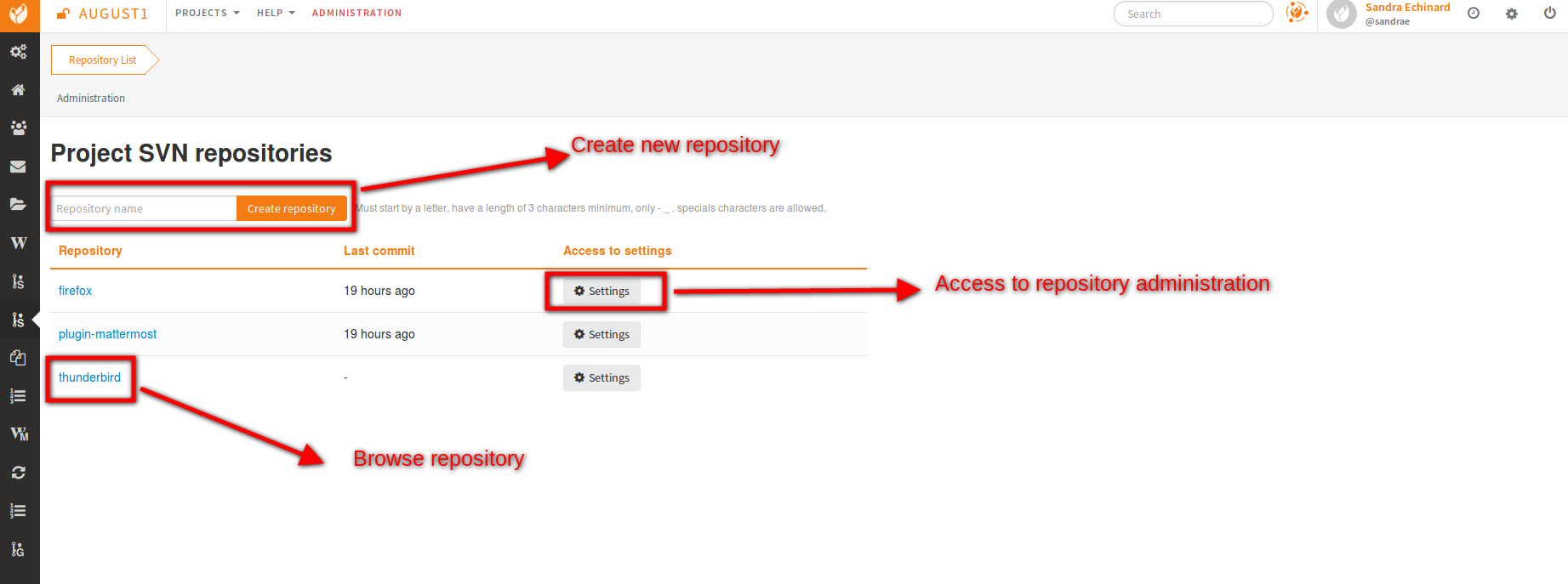 SVN plugin welcome page