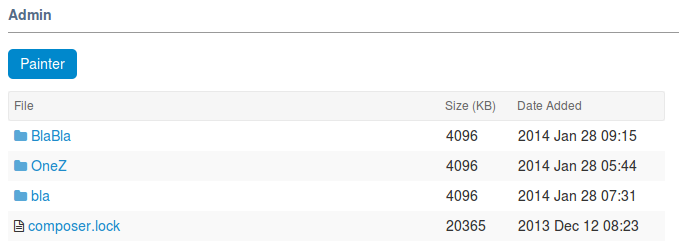 SFTP browser example